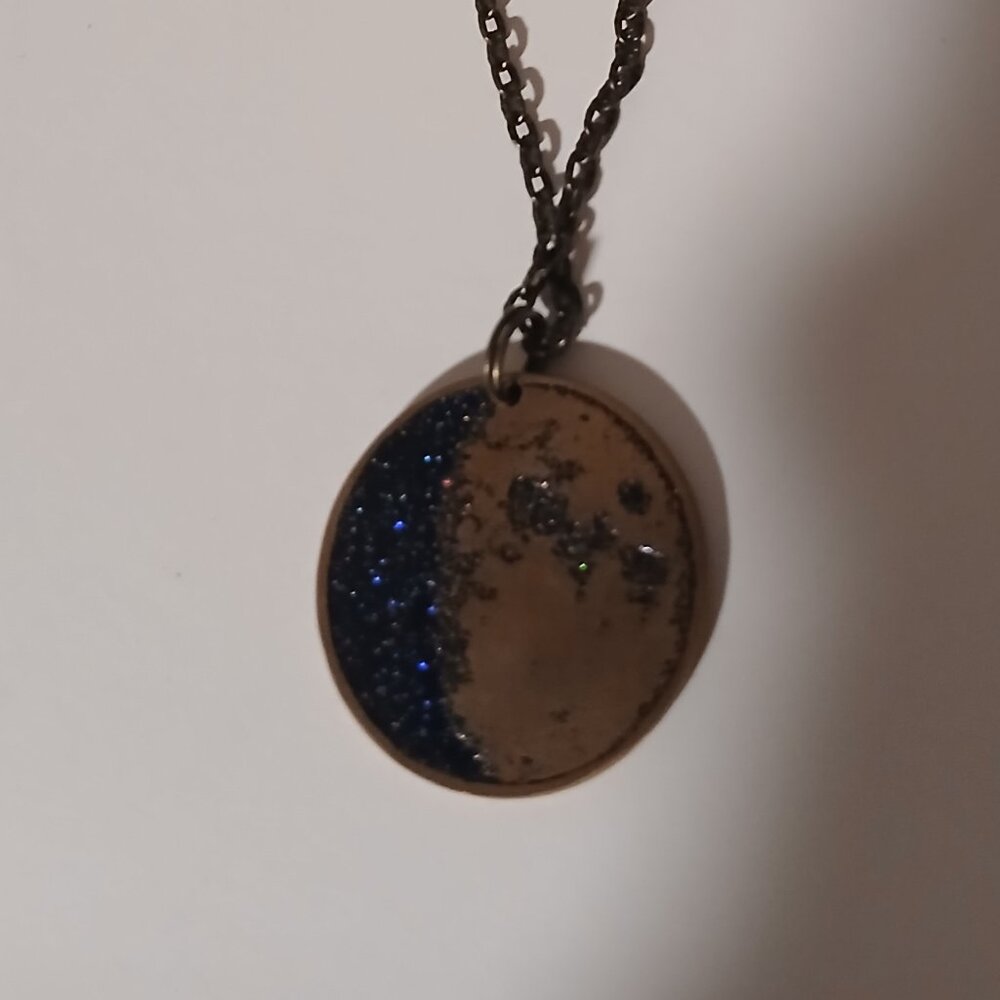 Double-sided Moon Phases Necklace